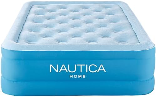 Nautica Home 16 Air Mattress with Pillow Top and Built-in Pump