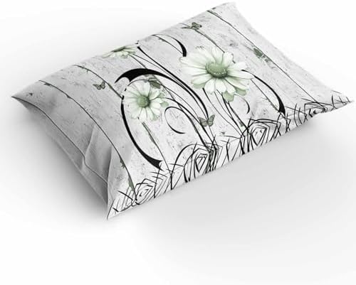 Boanket 3-Piece Farmhouse Duvet Cover Set with Zipper Closure