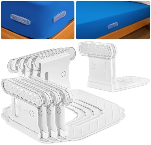 Omboos Bed Sheet Holders for Corners Set of 4