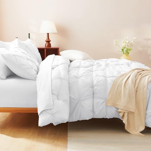 CozyLux Twin Bed in a Bag Set 5 Pieces Comforter