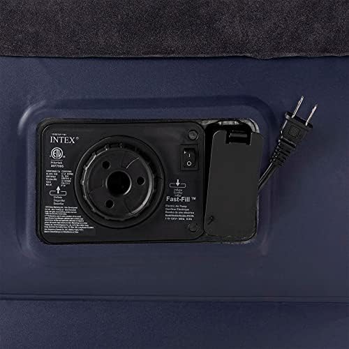 Intex Dura-Beam Raised Airbed with Pillow and Pump