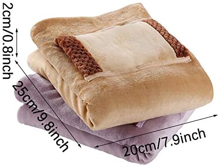 Electric Heated Throw Blanket 60x80cm USB Fast Heating Warm and Soft