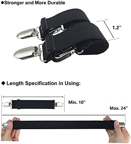 RayTour Sheet Straps Bed Sheet Keeper Holder Set of 4