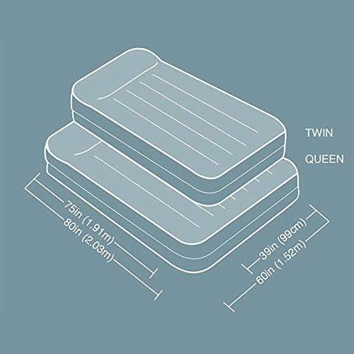 Intex Pillow Dura-Beam Airbed with Pump