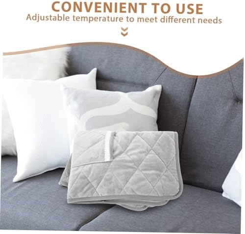 PRETYZOOM Electric Blanket Full Size Washable Velvet Heated Throw
