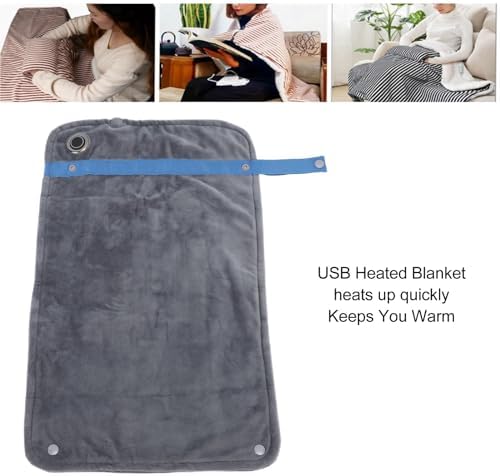 Aoutecen USB Heated Blanket with Temperature Control