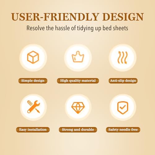 Rose Romee 4 Pcs Heavy Duty Sheet Holder