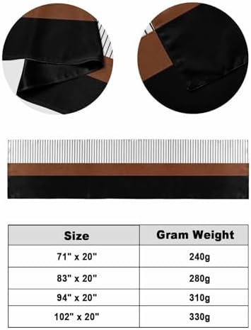 Homechoid Black Brown Bed Runner for Cal King Size Bed