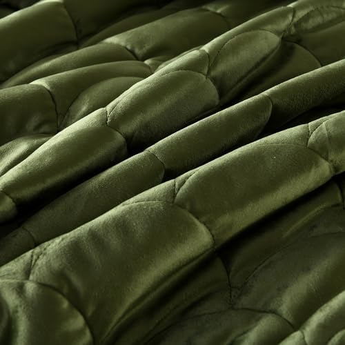 HORIMOTE HOME Velvet Quilt Set Queen Size