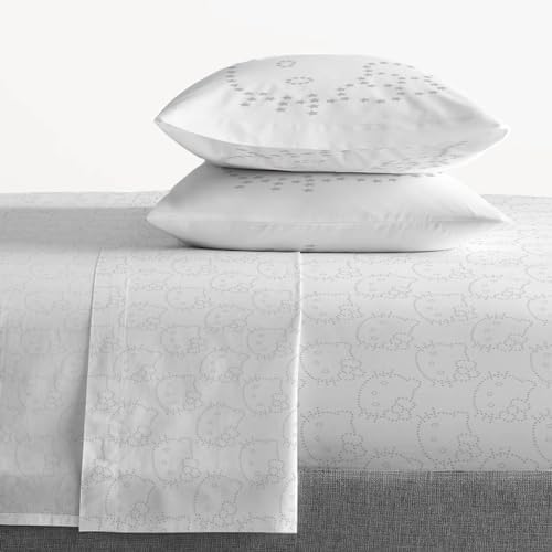 Jay Franco Hello Kitty Zodiac Stars Sheet Set - 4 Piece Microfiber Bedding