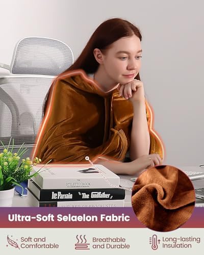 Mefine Heated Blanket for Car and Outdoor Use
