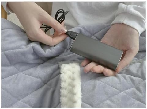 kakina CMSX Heated Throw Blanket with USB Charging