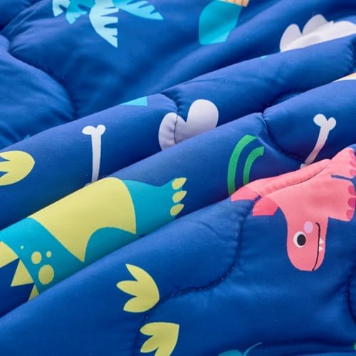 Wajade 7 Piece Dinosaur Comforter Set for Kids