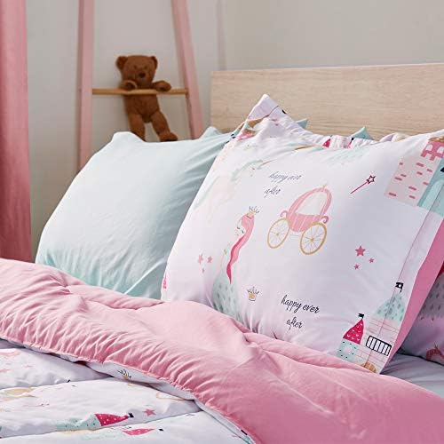SLEEP ZONE Princess Castle Comforter Set