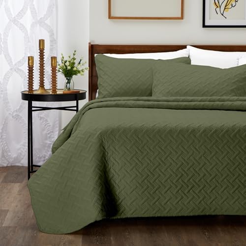 Cosy House Luxury Bamboo Rayon Quilt Set 3-Piece