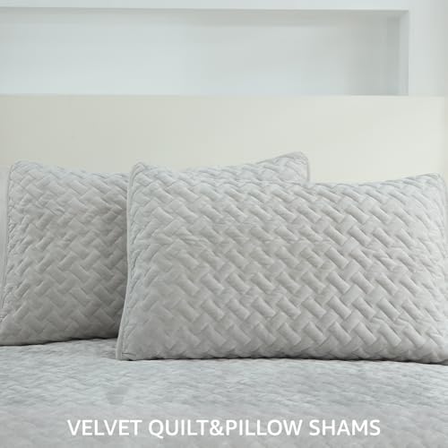 Velvet Comforter Set Queen Size Luxury Bedding