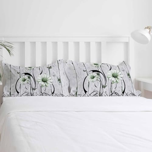 Boanket 3-Piece Farmhouse Duvet Cover Set with Zipper Closure
