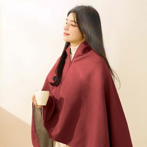 CENGNIAN Heated Shawl Wrap 3 Heat Levels USB Powered Machine Washable