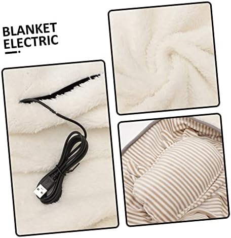 KOCKSHION Electric Heating Blanket USB Reusable Warm Throw