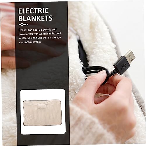 ULDIGI Electric Heated Blanket USB Warming Pad for Home and Office Use