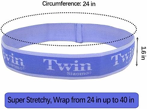 Siaomo Bed Sheet Organizer Bands - 4PCS Blue for Twin