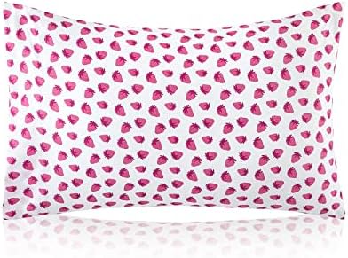 Vonty Kids Twin XL Sheet Set Strawberry Pattern