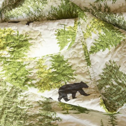 CARSTENS INC Rustic Cabin Quilt Set Twin