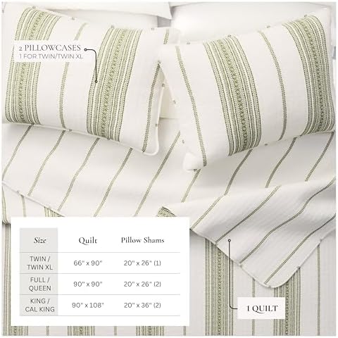 Great Bay Home King Reversible Quilt Bedding Set