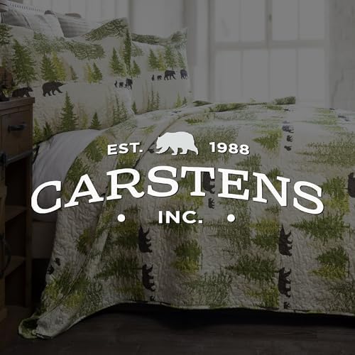 CARSTENS INC Rustic Cabin Quilt Set Twin