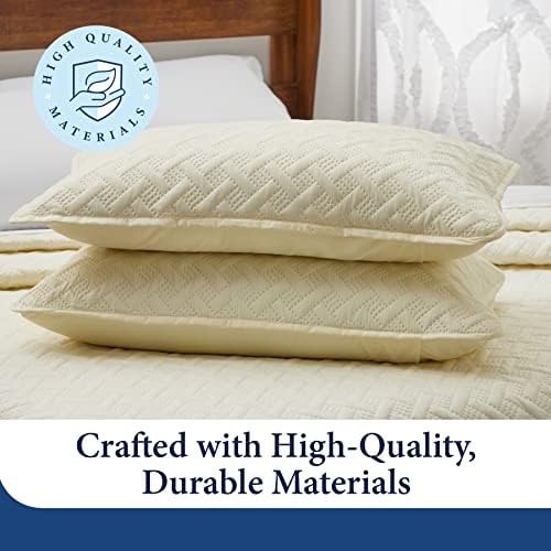 Cosy House Luxury Bamboo Rayon Quilt Set 3-Piece