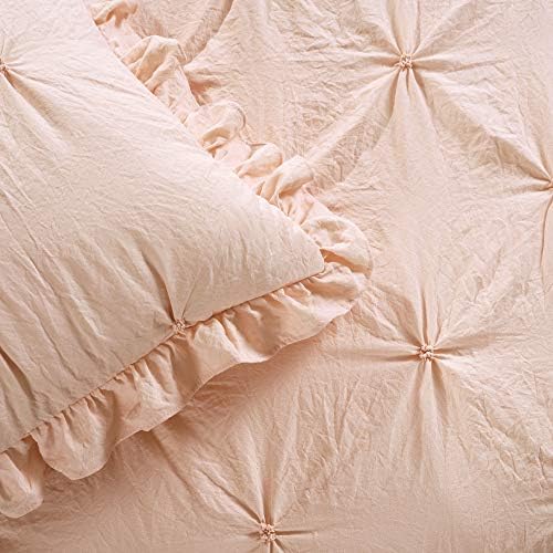 Lush Decor Ravello Pintuck Ruffle Skirt Bedspread Set Twin