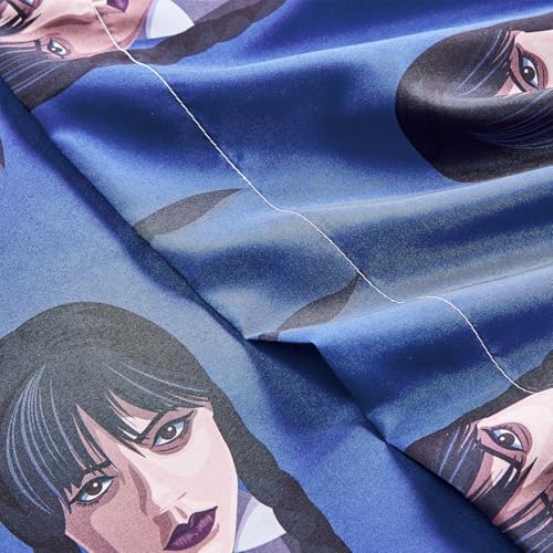 Wednesday Addams Twin Bedding Set with Decals