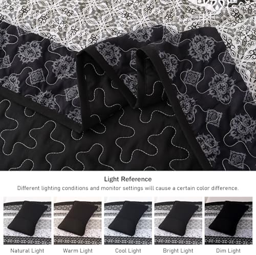 WONGS BEDDING Boho Quilt Set King