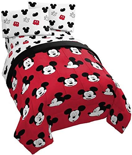 Jay Franco Disney Mickey Mouse 4-Piece Twin Bed Set 1