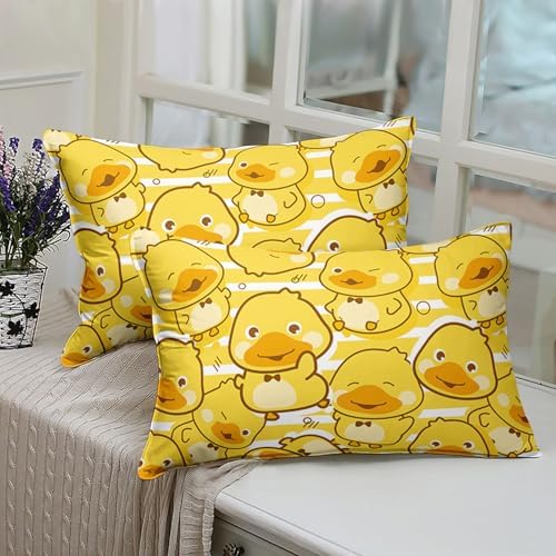 AILONEN Kawaii Duck Fitted Sheet Set Twin XL 1