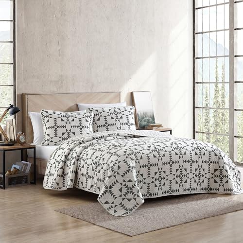 Eddie Bauer Queen Quilt Set 3 pcs Arrowhead Charcoal