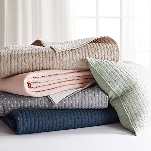 Levtex Home Cross Stitch Quilt Set - KingCal King 1