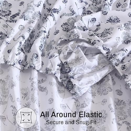 ZOYER 100 Cotton Percale Twin XL Sheets Set 1