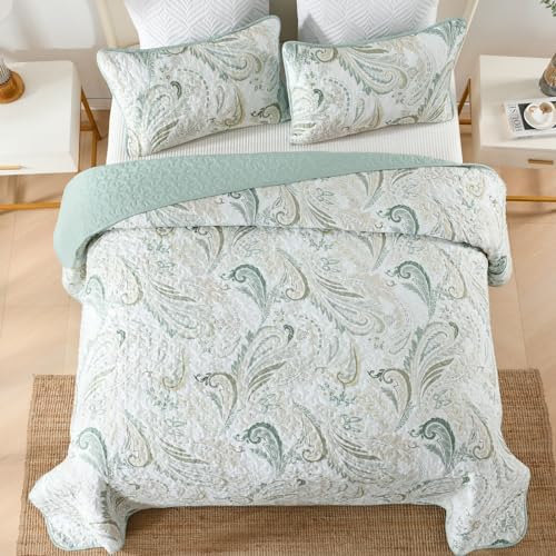 WONGS BEDDING Boho Quilt Set King Size 1