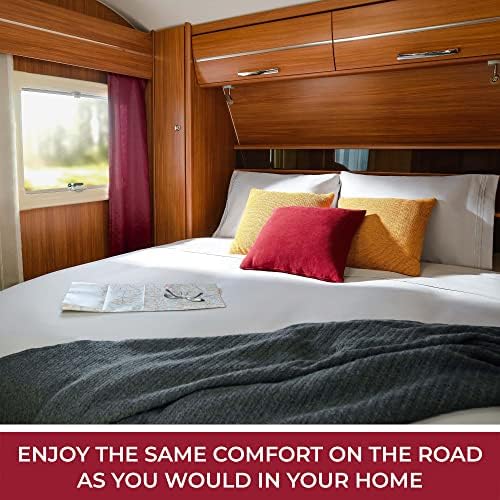 Mellanni RV Short Queen Sheets - 4 PC Hotel Luxury Sets