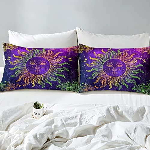 Erosebridal Boho Paisley Queen Bedding Set