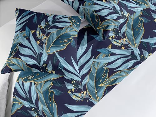 Ambesonne Floral Bed Runner Set with Scarf and Pillow Shams