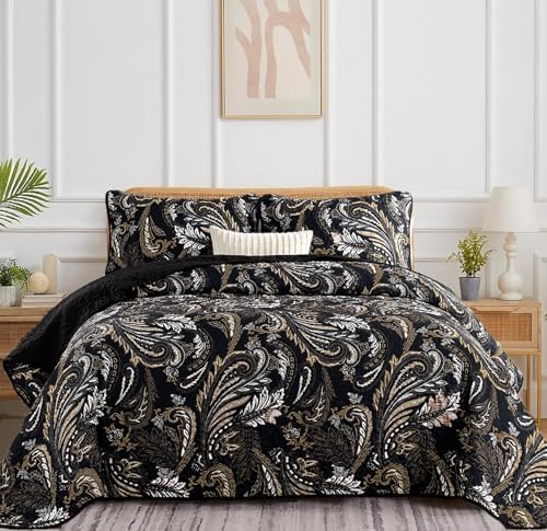 WONGS BEDDING Boho Quilt Set King Size