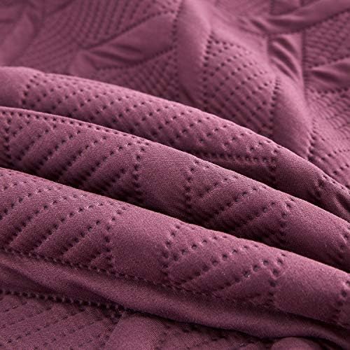 CHIXIN Quilt Queen Size - Geometric Pattern Bedspread Coverlet Set - Modern Style