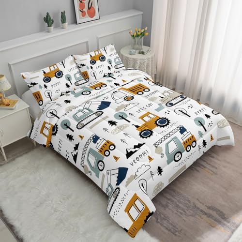 Smell Sunshine Cartoon Car Comforter Set for Kids