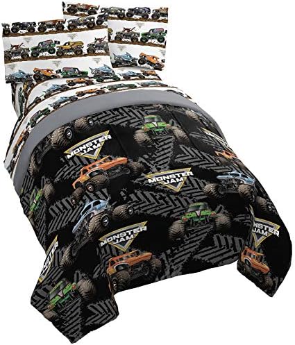Jay Franco Monster Jam Queen Bed Set 5 Piece