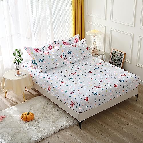 Butterfly Comforter Set Twin 7 Piece Kids Bedding