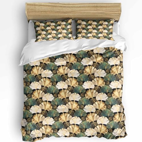 Boanket 3-Piece Queen Bedding Set with Zipper and Pillowcases 1