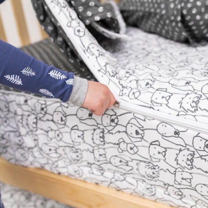Beddys Puppies Zipper Bedding Set for Kids 1