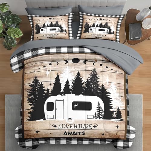 Pamnest Comforter Set Queen Size 7 Pcs Bedding